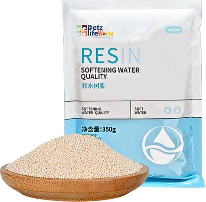 VAYINATO Synthetic Polymer Resin Aquarium Fish Tank Filter Media with Net Bag (350G) Aquarium Tool
