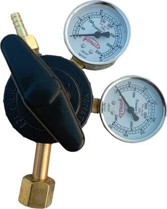 YAMATO Co2 Gas Regulator Single Stage Double Gauge Aquarium Tool