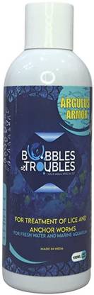 BUBBLES N TROUBLES Argulus Armor for Treatment of Lice and Anchor Worms Aquatic Plant Fertilizer
