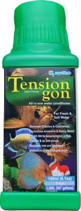 Mr Traders Tension Gon All in one Water Conditioner 180ML USA FORMULA Aquatic Plant Fertilizer