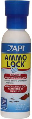 API Ammo Lock Ammonia Detoxifier for Aquarium,118ml Pack of 1 Aquatic Plant Fertilizer