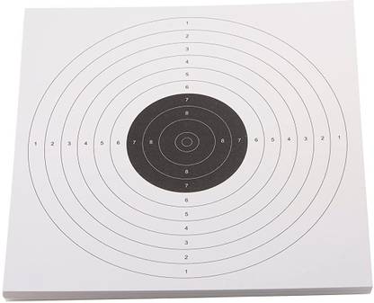 Pardini 10M Air Pistol Targets ISSF Standard, Hard Paper,Great for all skill levels Crossbow Scope