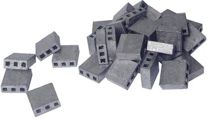 Implemental ALLOYS Lead Seal Silver 100g (Square) Archimedes Apparatus