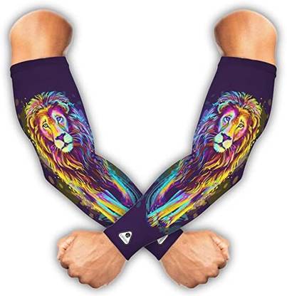 SUBHUSHA Polyester, Nylon Arm Sleeve For Men & Women