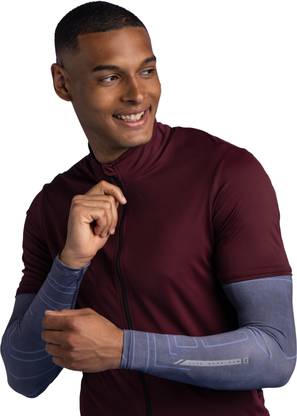 Buff Polyester Arm Sleeve For Men & Women