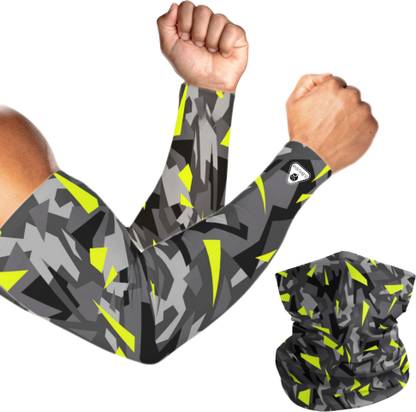 SUBHUSHA Polyester, Nylon Arm Sleeve For Men & Women