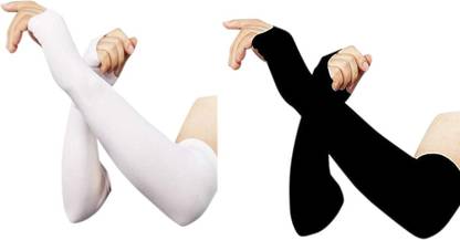 Adnate Nylon, Cotton Arm Sleeve For Men & Women