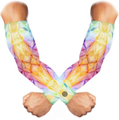SUBHUSHA Polyester, Nylon Arm Sleeve For Men & Women