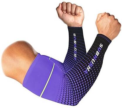 SUBHUSHA Polyester, Nylon Arm Sleeve For Men & Women