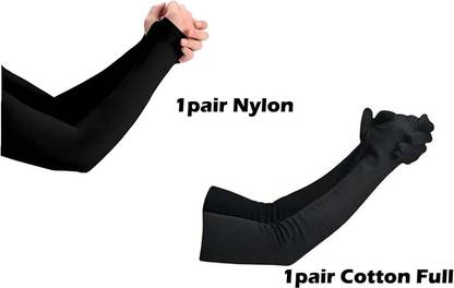 saanvi Cotton, Nylon Arm Sleeve For Men & Women