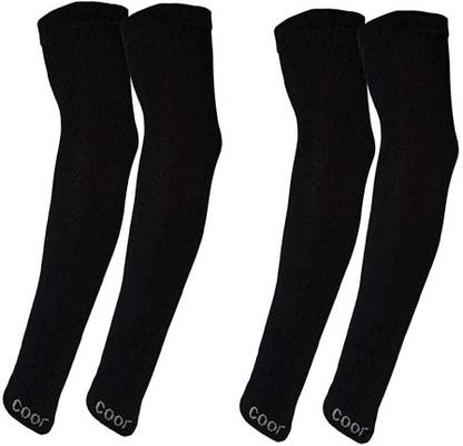 Homeistic Applience Cotton UV Protection Arm Sleeves/Hand Socks - Fingerless, Sun Protection Gloves Gym & Fitness Gloves