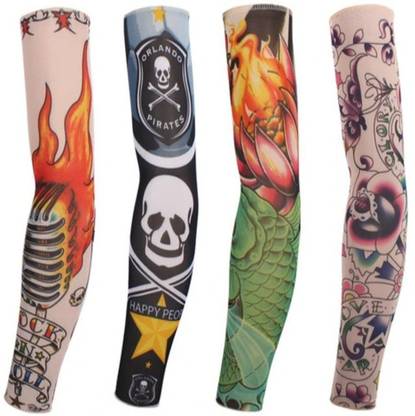 Adnate Nylon Arm Sleeve For Men & Women With Tattoo