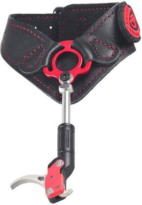 BNF Adjustable Quick Release Archery Release Aid For Compound Bow Red Arrow