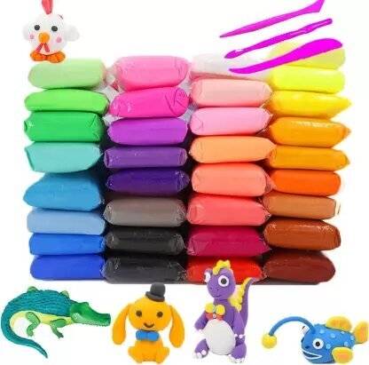 QU@LITICS FLUFFY SUPER SOFT CLAY Art Clay