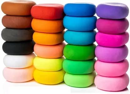 Eclet (Pack of 12) Air Dry Clay,Colorful Children Soft Clay,Creative Art Crafts-LA Art Clay
