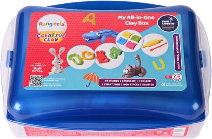 Rangeela Creative Clay My All In One Clay Box, Art & Craft Art Clay