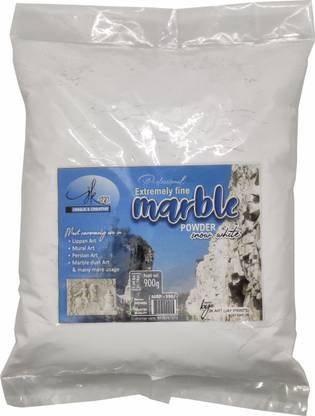 JK Art 900g White Marble Powder/dust Art Clay