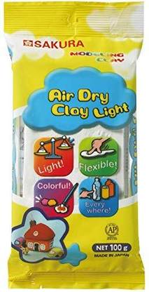 Sakura Air Dry Non-Toxic Paper Clay Art Clay