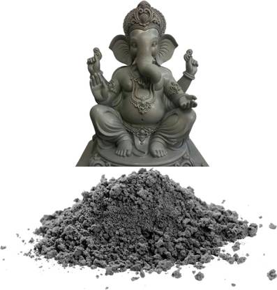 Saki Redolence Premium Shadu Mitti Powder for Sculpting, Pottery, Ganpati Bappa Idol-Making Art Clay
