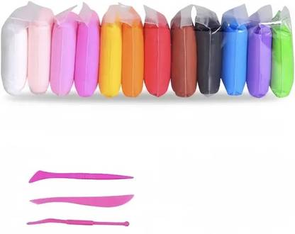 Ueai 36 multicolour clay set &3 helping tools Art Clay