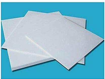 Priyanshu Decor High Temperature PTFE Teflon Sheet Thickness 1 mm (10 x 10 CM) (Pack of 2)