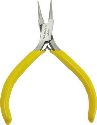 HAMMER MAN Wire-Working Tapered Round-Nose Pliers with Tip/Piller/Jewelry Making Tool