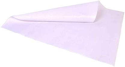 हन्नी- बंच White One Sided Fusible Interfacing Fabric Buckram(Width:46 Inch)(1 Metre)