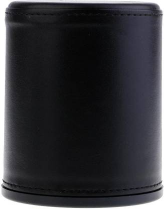 Lyla Hand Shaking Leather Dice Cup KTV Party Entertainment Clubs Dice Dup Black
