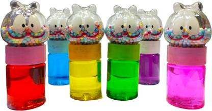 SARASI Cat Shaped Slime Bottle For Kids [Pack 1, Random Color]