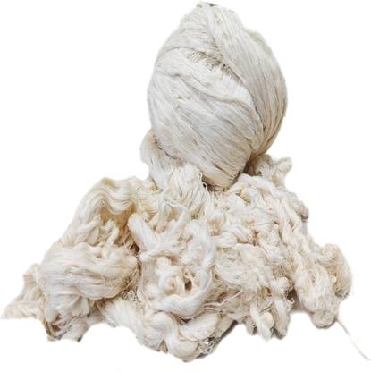 90 Degree Cotton Yarn Waste Raw Fiber Yarn Cotton for Filing Toys Pillows Cotton Wicks