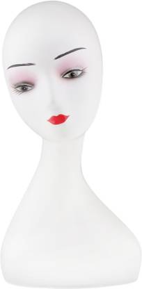 Lyla Bald Mannequin Head, Wig Making Head, Display Hat Display Glasses Display Head M