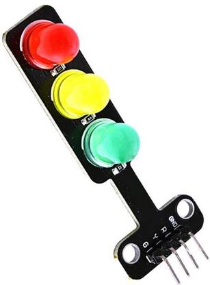 Lyla High-quality 5V Traffic Light LED Display Module Compatible with Arduino