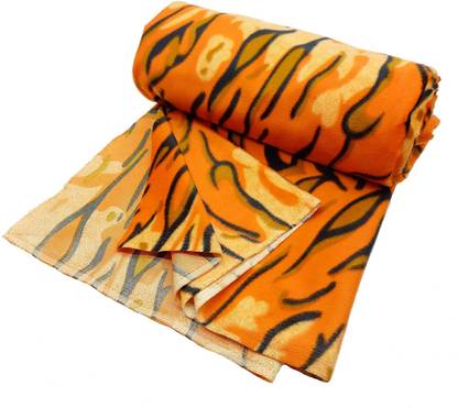 PRANSUNITA Tiger Print(Shiv Shankar Ji Design)Velvet Felt Fleece Fabric Size 38 x 62 inches