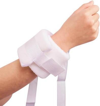 Lyla 2 Pieces Wrist Arm Ankle Hand Restraint Strap for Prevent from Scratch