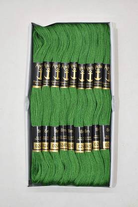 Hunny - Bunch Anchor Thread Stranded Cotton Skeins Threads (Set of 10 Pieces) (Shade no.245)