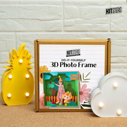 Kitsters DIY 3D Photo Frame Kit with Video