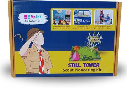 Apfet Stilt Tower-Scout Pioneering Kit for Scouts, Guides, Rovers, and Rangers