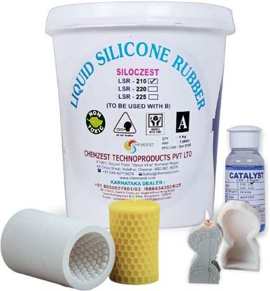 SILOCZEST Liquid Silicone Rubber LSR-210 Soft Silicone shore 10 For Mold Making