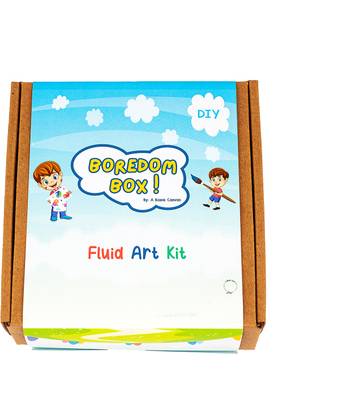 Boredom Box DIY Fluid Art Kit
