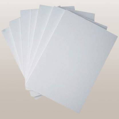 Denwud A4 Sunboard PVC Foam Board Sheet, 6MM White Foam Board