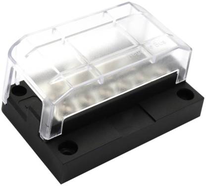 Lyla 12-unit Negative Bus Bar Junction Block Power Post Set 87 x 59 x 45mm