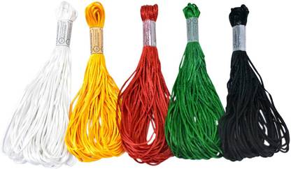 Embroiderymaterial Multicolor Satin Cord