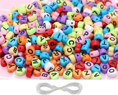 REGLET 850 Heart Letter Beads & 65 Emojis for Bracelet Keychains Necklace making Kit