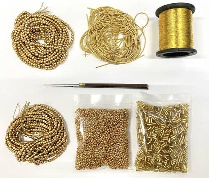 rawzone Aari Work Blouse Making Maggam Materials Combo Set