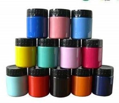 Tolaram Rangwala , Phoenix Acrylic Paint, High Pigment Strength, (16 Colors-48 Gm each)
