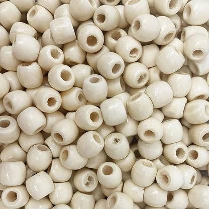 RITIKA CRAFT Wooden Beads for macrame, Jewellery Making Size : 11.5 to 12 mm - Pack of 100