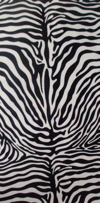 yo comfort 1M Unstitched Premium Zebra Printed Fleece Fabric.