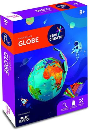 Fevicreate Make Your Own Globe, DIY Art and Craft Set