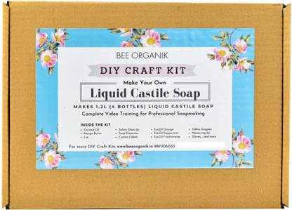 bee organik Learn Liquid Soap Making Kit