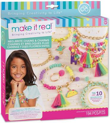 Make It Real Neo-Brite Chains & Charms Kit
